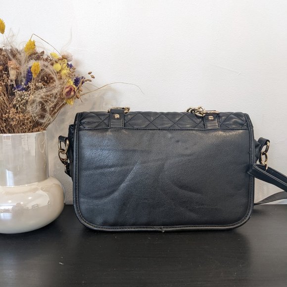 Black and Gold Shoulder Bag - Picture 3 of 9